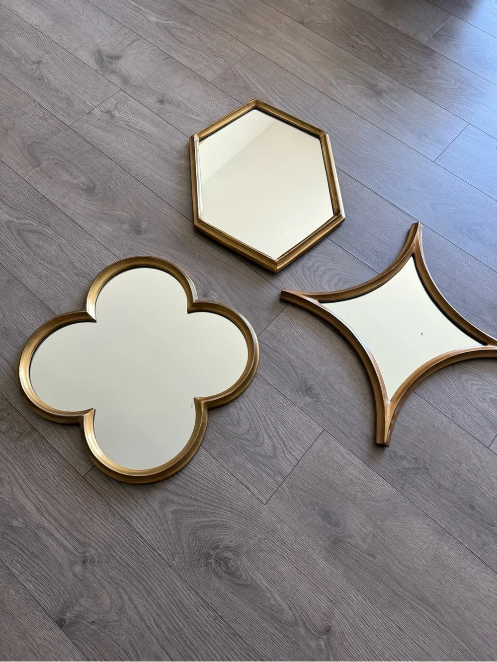 West Elm Gold Mirror Wall Decor